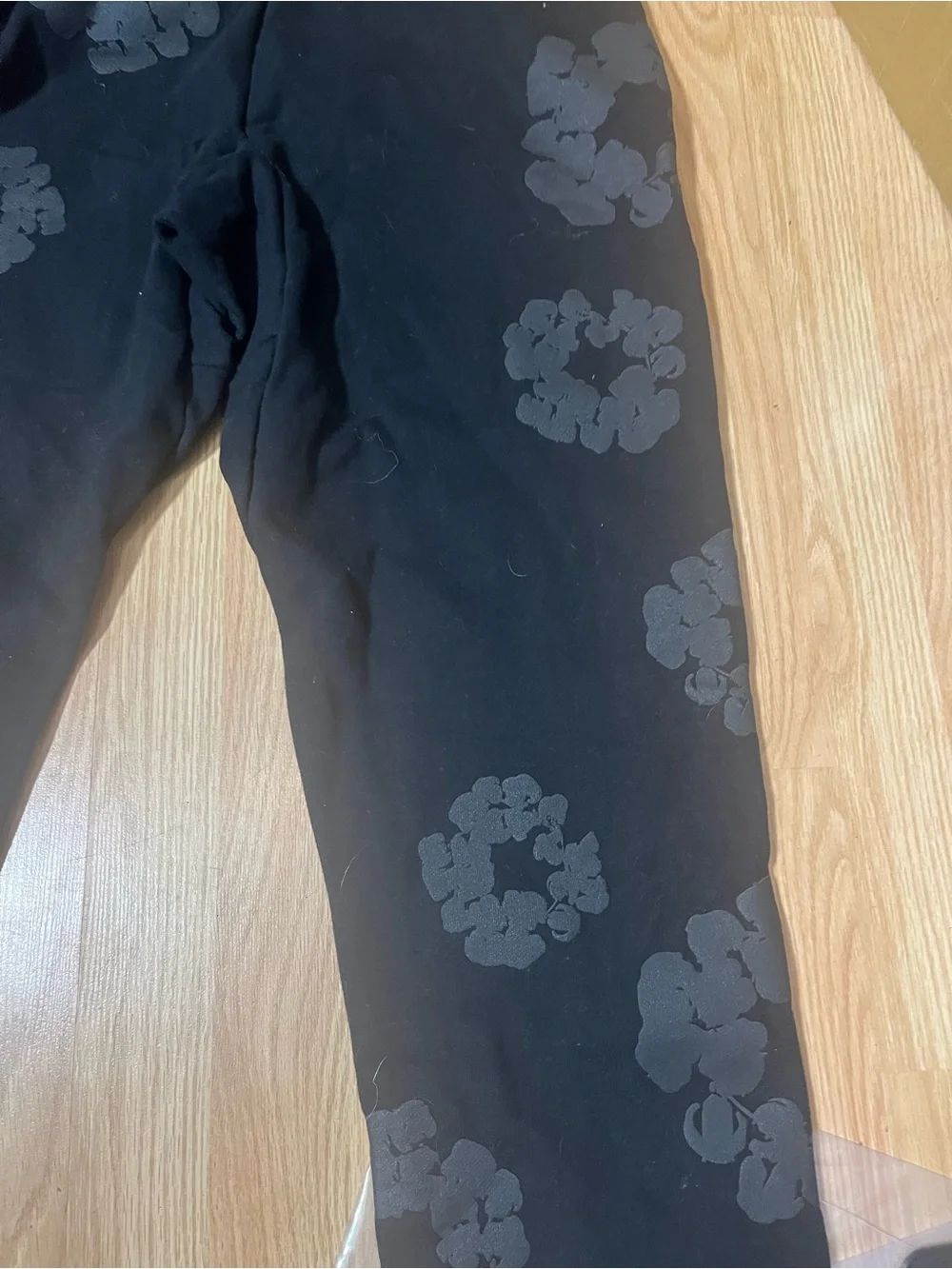Denim Tears Black on Black pants